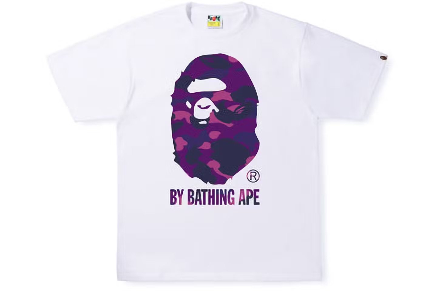 BAPE Color Camo Big Ape Head Tee
