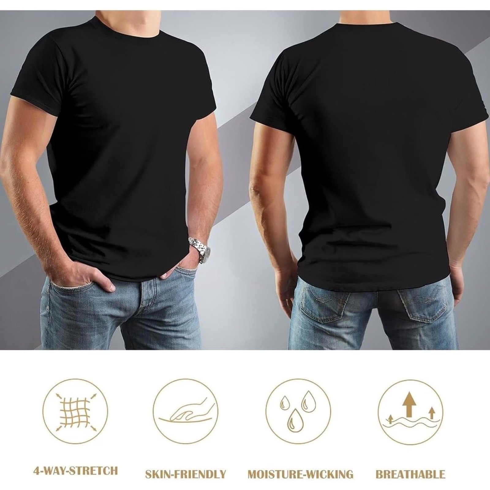 T-shirt Homme Oversize Imprimé Portrait Artistique Streetwear